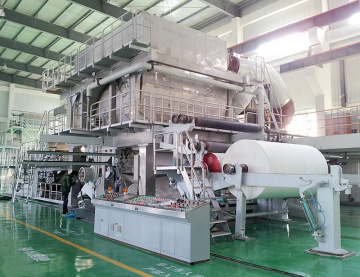 Paper Waste to Toilet Tissue Making Machine