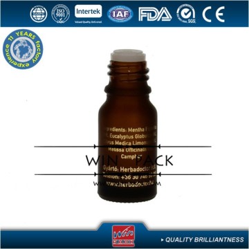 amber empty cosmetic bottle, essential oil acrylic bottle,empty essential oil bottles