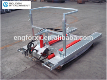 material handling equipment forklift attachment bin tipper