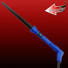 Hair Wands Hair Curling Wand - Blue Hair Curling Iron Easy Carry, Mini Curling Iron Flash Heat to Using