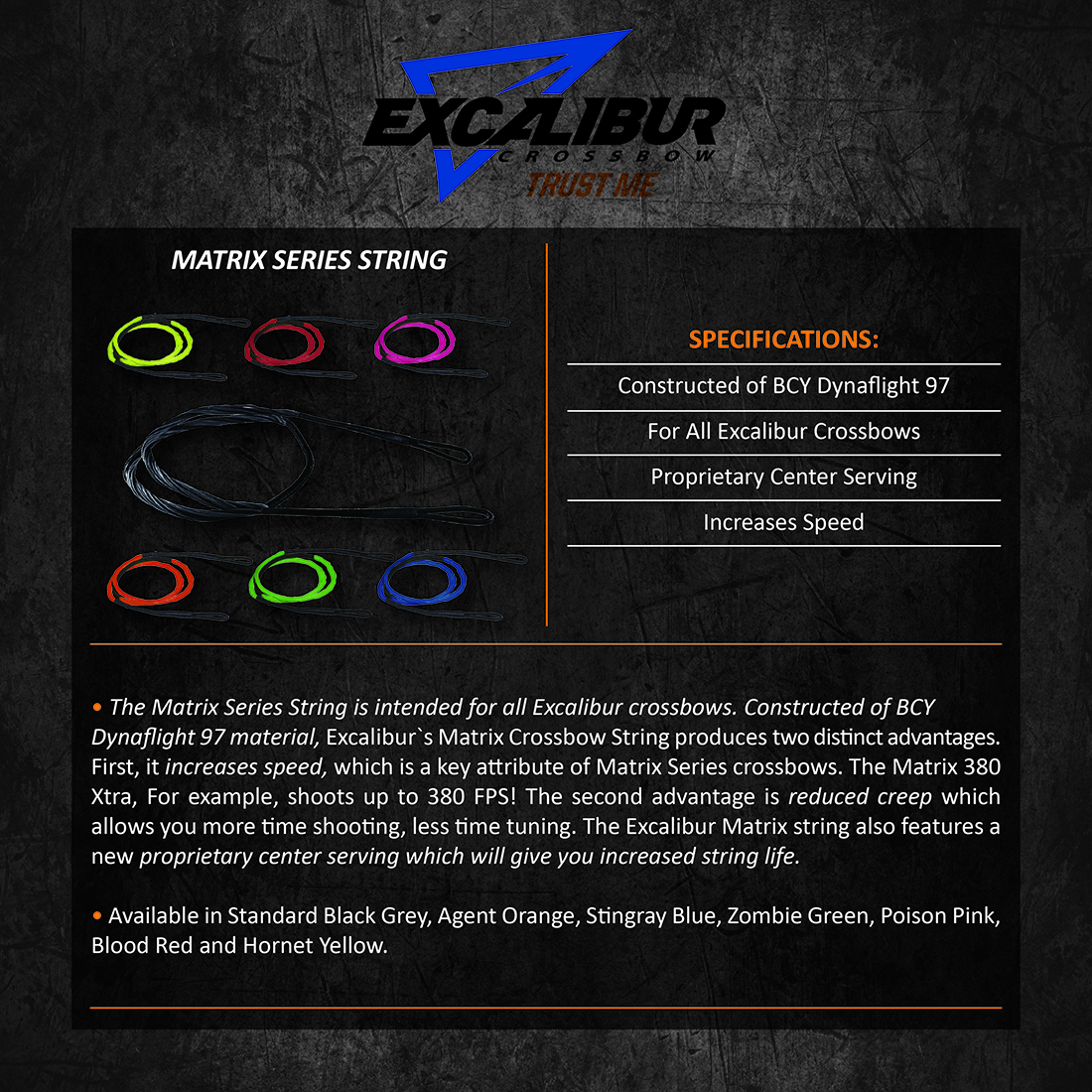 Excalibur_Matrix_Series_String_Product_Description