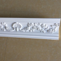 Cetakan Cornice Ceiling Polyurethane Curved Modern