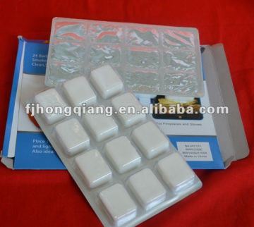 White hexamine fire lighter cubes odorless fire lighter