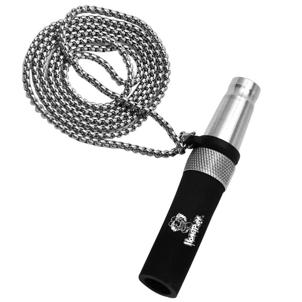 Stainless Steel Hookah Mouthpiece Shisha Mouth Tips With Necklace Lanyard Custom Logo