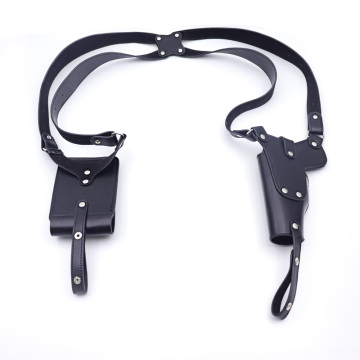 Outdoor Tactical Leather Holster Sling Bag