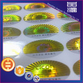 Custom Scratch Off étiquette hologramme 3d