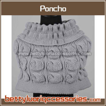 knitted poncho