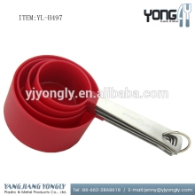 4pcs plastic cup set plastic bowl set plastic measuring cup set