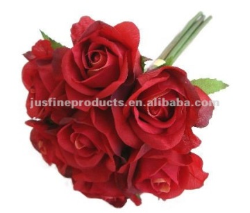 Wedding Bouquet Wholesale Artificial Flower,10" Silk Wedding Bouquet Flowers, Artificial Bouquet