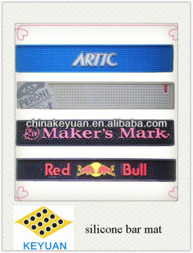 Logo laser rubber bar mat