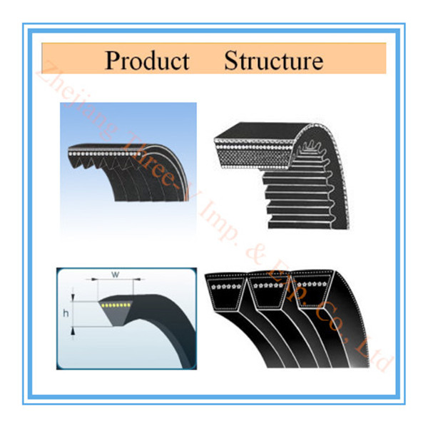 V belt structure 