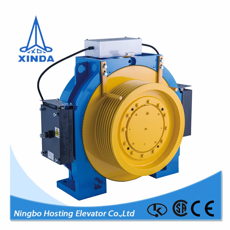 China Products elevator traction machine gearless