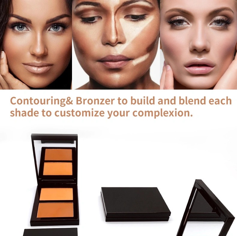 Private Label Face Body Make up Highlight Bronzer Long Lasting Powder Face Bronzer
