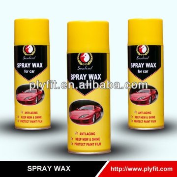 aerosol spray wax polishing