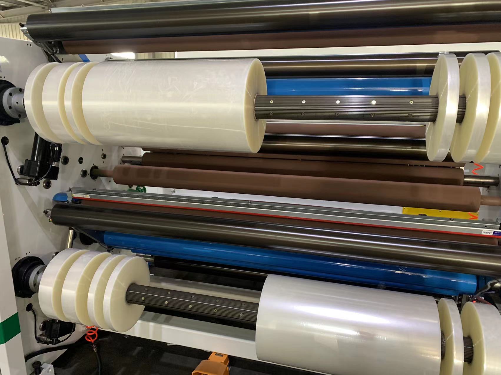 이중 스핀들 테이크 업 슬라이터 Double spindle take-up slitter