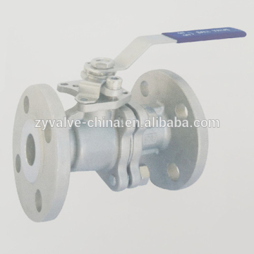 Flanged full port fire safe ball valve