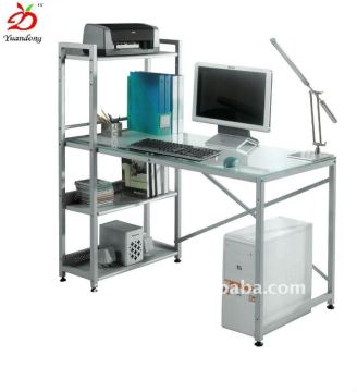 Modern Tempered Glass Officer table