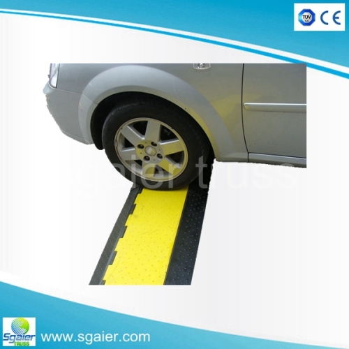 2/ 3 Channels cable ramp rubber cable protector.rubber road ramps