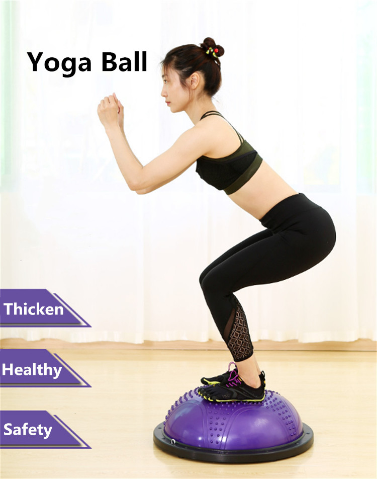 Home Fitness Yoga Ball /Hemisphere Balance Ball/ Wave Speed Ball For Exercise Yoga ring