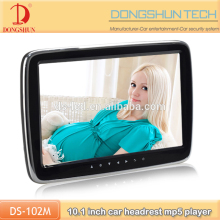 top selling car clip on type tft panel headrest mp5 monitor with usb sd