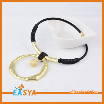 Fashion Chain Necklace Jewelry Gold Ring Necklace