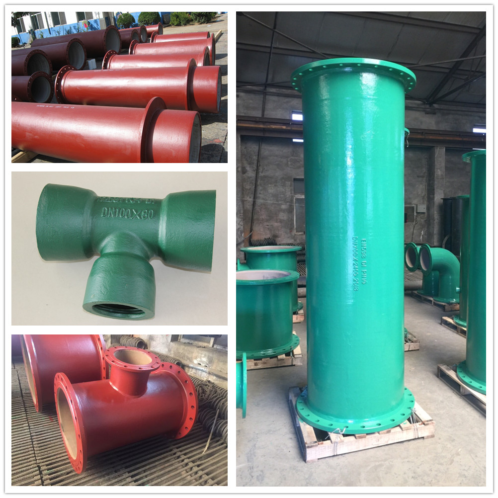 OEM Manufacturers ISO2531 K9 Coupling Pipe Ductile Cast Iron Pipes and Fittings