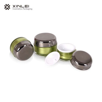 15 g Emballage acrylique cosmétique de forme ronde classique