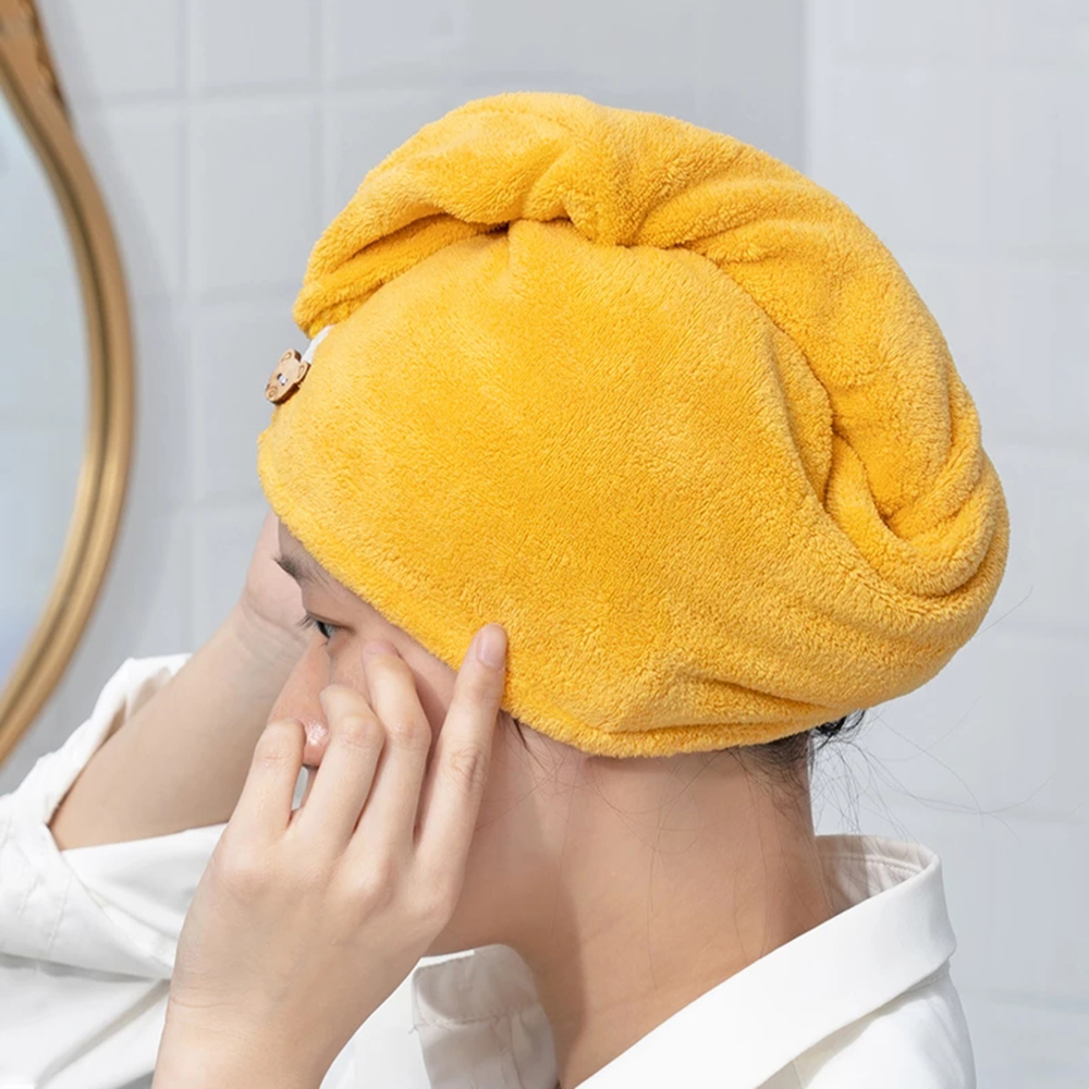 Towel Microfiber Towel Hair Towel Bath Terry Color Soft Skin-Friendly Quick Dry Super Water Absorption No Irritation