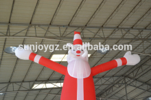 new interesting products led lighting inflatable santa claus life size santa claus