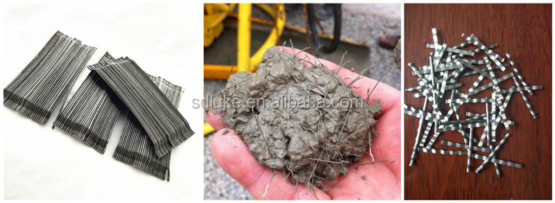 Steel fiber for concrete reinforcement micro steel fiber end hook steel fiber