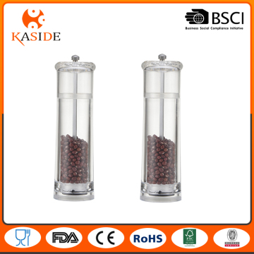 Acrylic Salt and Pepper Grinder Set/Acrylic Pepper Grinder