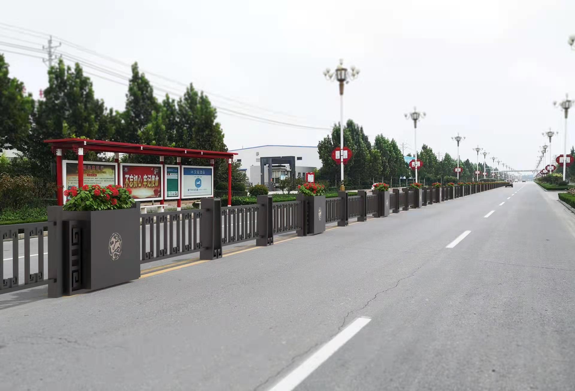 Modular Landscape Guardrail Modular Landscape Guardrail