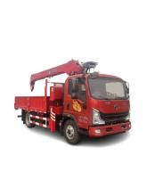 Utility Truck Telescopic Cranes 4Ton Lifting