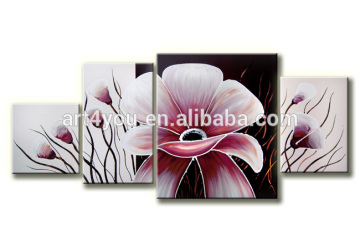 Canvas Flower Oil Paintings/Modern Flower Art Paintings