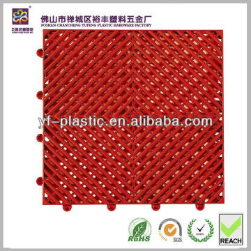 Multifunctional pvc loop coil mat