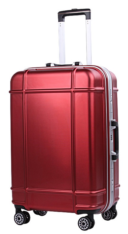 red luggage