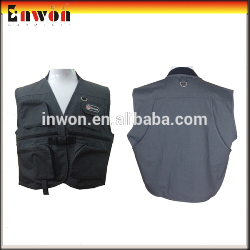 Hot Sale Black Fishing Vest