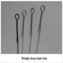 Galvanized Single Loop Tie Wire for Bailing