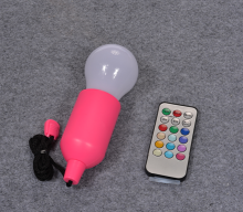RGB Mini Remote Control Led Bulb Light
