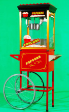 F903 popcorn maker with the cart