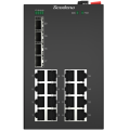 10G beste kwaliteit 20-poorts industriële Fast Ethernet-switches