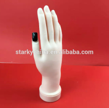 Nails silicone artificial hand, practice hand, nail hand trainer for nail art