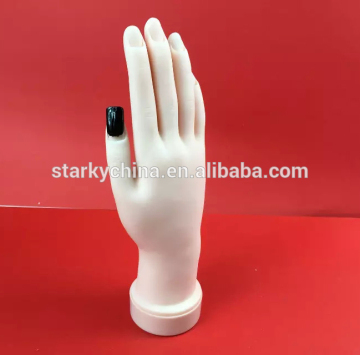 Nails silicone artificial hand, practice hand, nail hand trainer for nail art