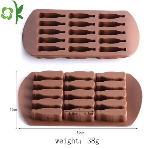 Silikon Ice Chocolate Mold Easy Release för bakning