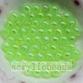 DIY Jewelry clear round beads AB plating acrylic loose beads