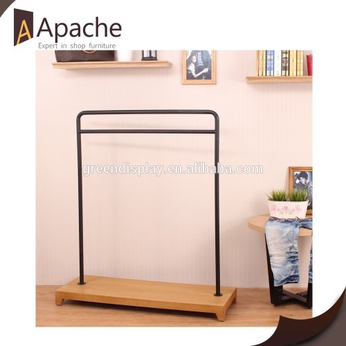 Great durability factory supply Metal Clothing Display Stand for 2015