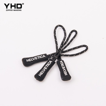 Fancy customized designer boot locking zipper pull garment accessories