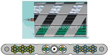 Elevator Flat Traveling Cable Shielded