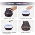 Superior Quiet Essential Oil Aroma Diffuser ດ້ວຍໂມງ