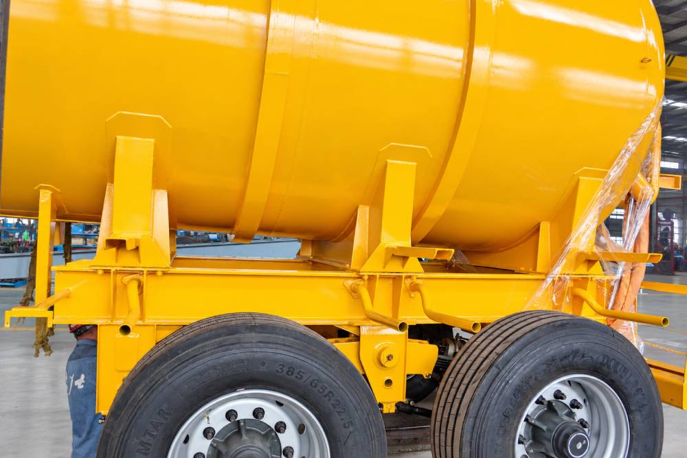 Вакуумный прицеп из углеродистой стали Carbon Steel Vacuum Trailer